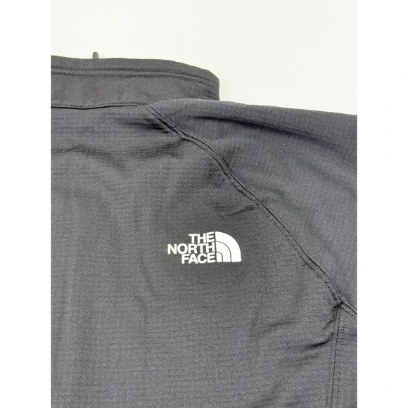 The North Face Mens AWS Classrooms Quarter Zip Fleece Pullover Black Medium - Picture 9 of 13